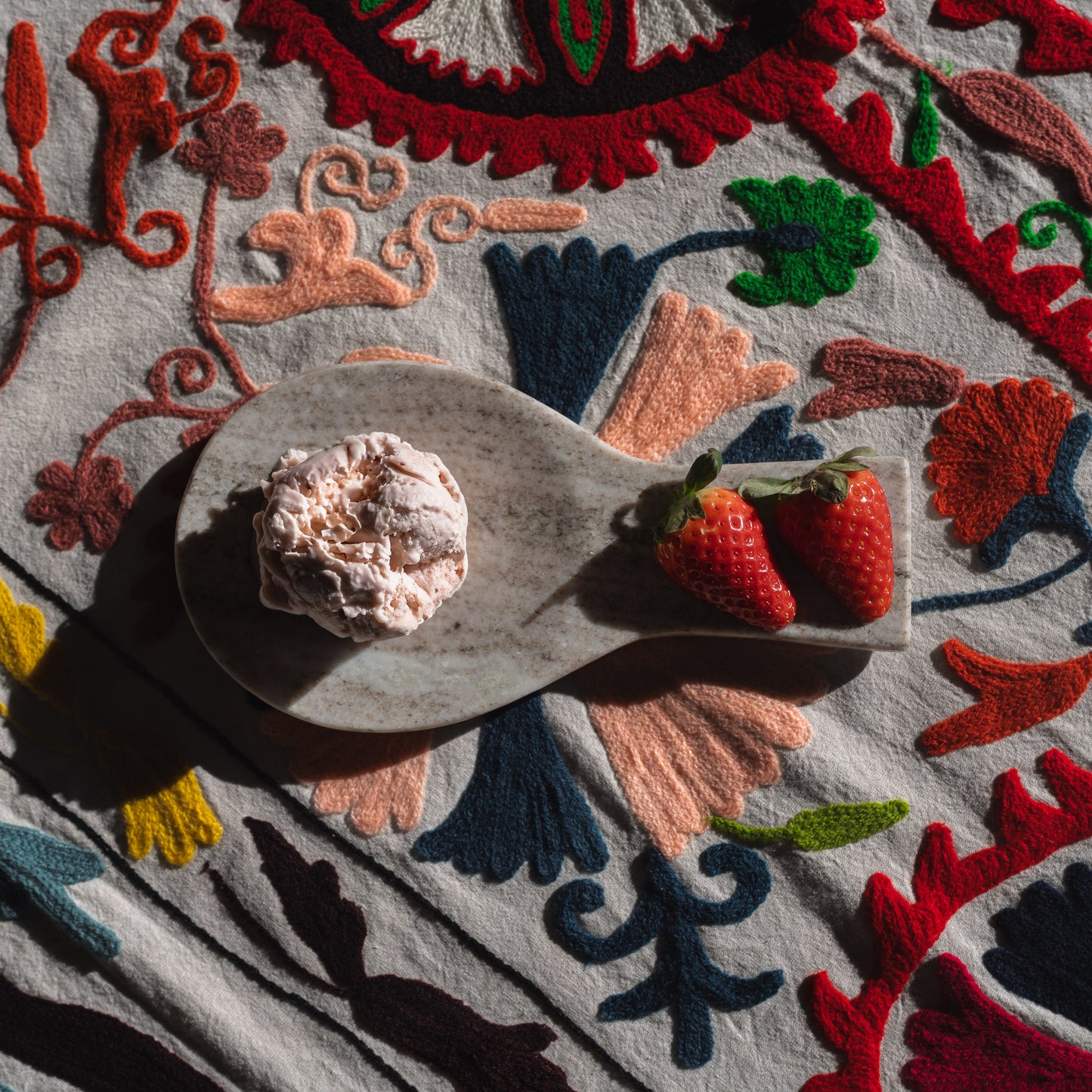 Glace Libanaise Artisanale à la Fraise